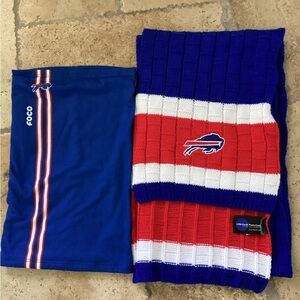 Buffalo Bills knitted scarf& FOCO NECK AND FACE COVER
R3